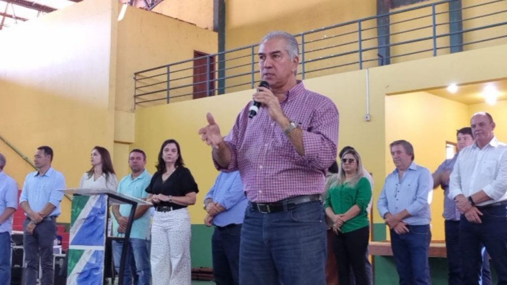 Neco Pagliosa prestigia agenda com Governador Reinaldo Azambuja em Bela Vista