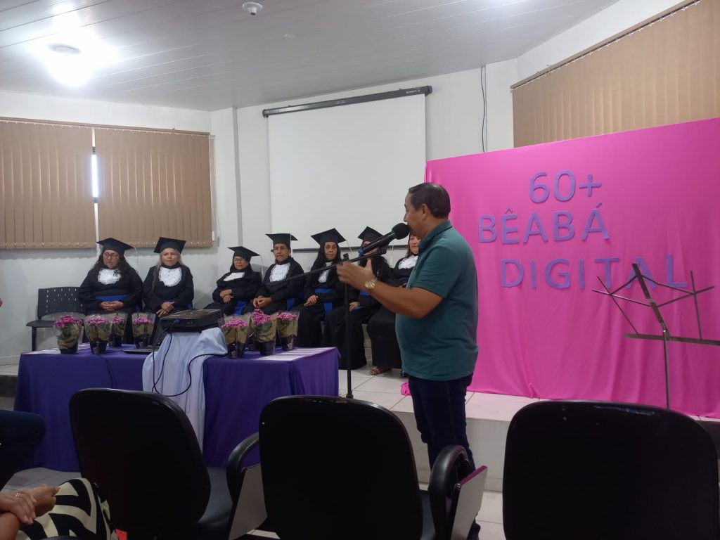 Prefeitura de Caracol forma turma do projeto 60+ BÊ-A-BÁ Digital