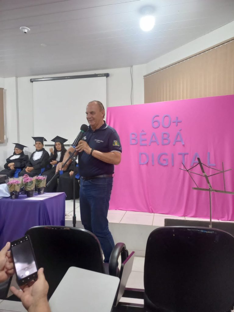 Prefeitura de Caracol forma turma do projeto 60+ BÊ-A-BÁ Digital