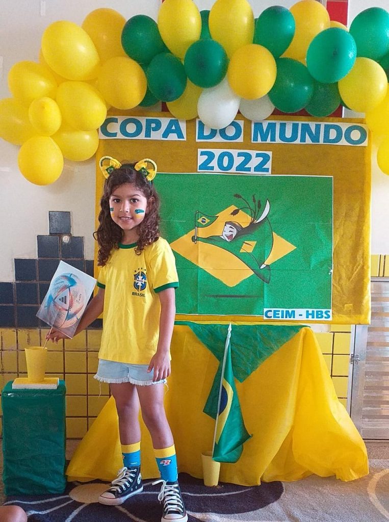 CEIM Hermito Benigno de Souza realiza atividades sobre a Copa do Mundo com estudantes