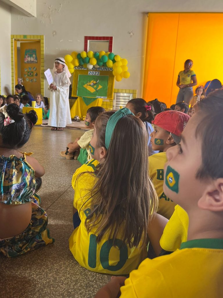 CEIM Hermito Benigno de Souza realiza atividades sobre a Copa do Mundo com estudantes CEIM Hermito Benigno de Souza realiza atividades sobre a Copa do Mundo com estudantes