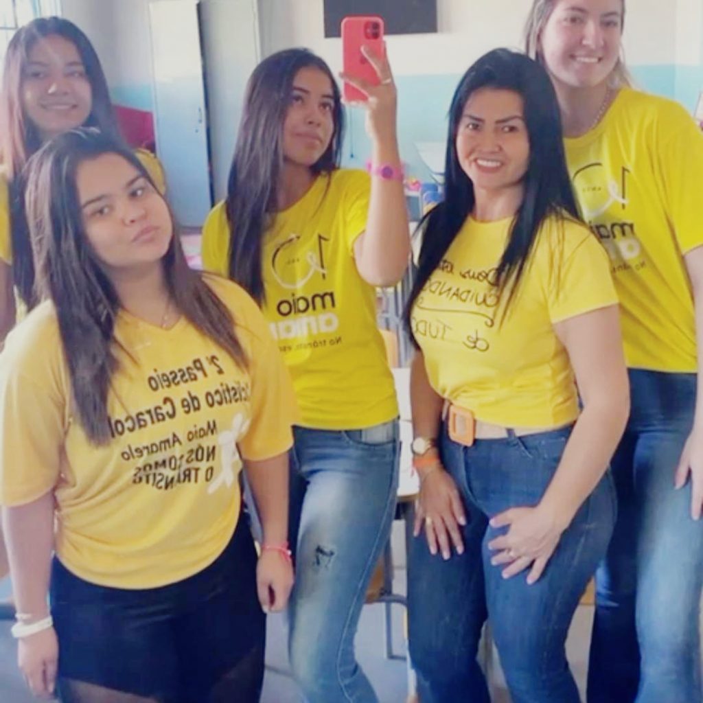 Caracol realiza ações da campanha Maio Amarelo para consciência no trânsito Caracol realiza ações da campanha Maio Amarelo para consciência no trânsito