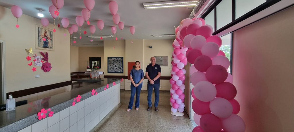 Direção do Hospital Rita Antônia Maciel Godoy prepara unidade para o Outubro Rosa