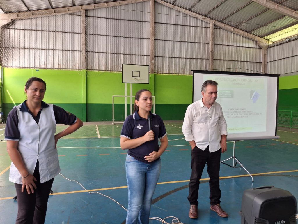 Secretaria de Saúde de Caracol intensifica ações de combate ao Aedes aegypti Secretaria de Saúde de Caracol intensifica ações de combate ao Aedes aegypti