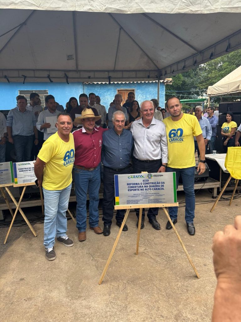 Prefeito Neco Pagliosa comemora sucesso da programação dos 60 anos de Caracol Prefeito Neco Pagliosa comemora sucesso da programação dos 60 anos de Caracol