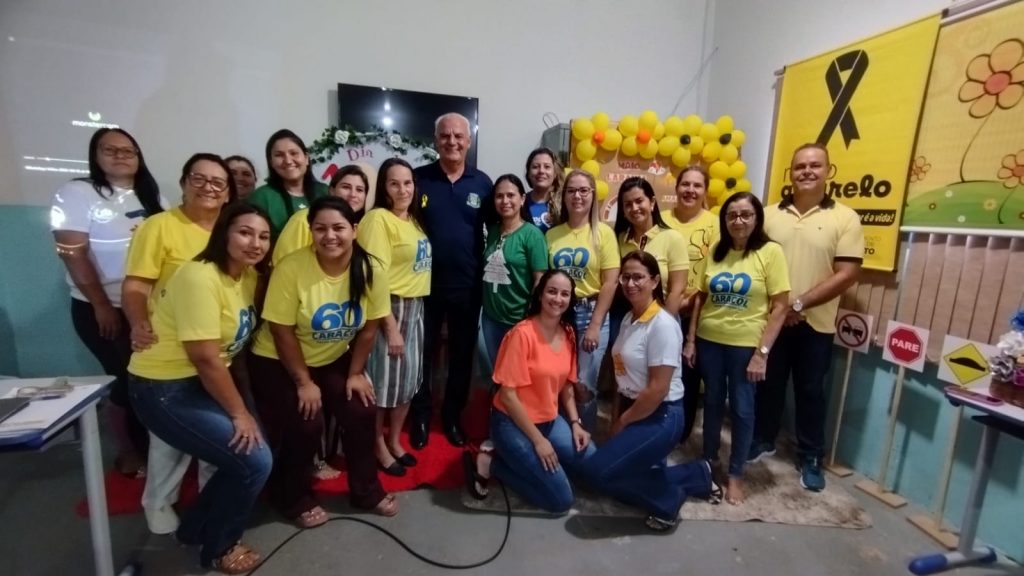 Campanha “Maio Amarelo & Maio Laranja” mobiliza equipes em Caracol com foco na conscientização e proteção à vida Campanha “Maio Amarelo & Maio Laranja” mobiliza equipes em Caracol com foco na conscientização e proteção à vida