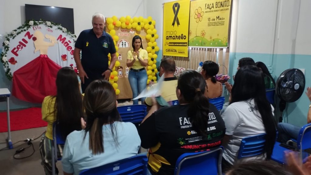 Campanha “Maio Amarelo & Maio Laranja” mobiliza equipes em Caracol com foco na conscientização e proteção à vida Campanha “Maio Amarelo & Maio Laranja” mobiliza equipes em Caracol com foco na conscientização e proteção à vida