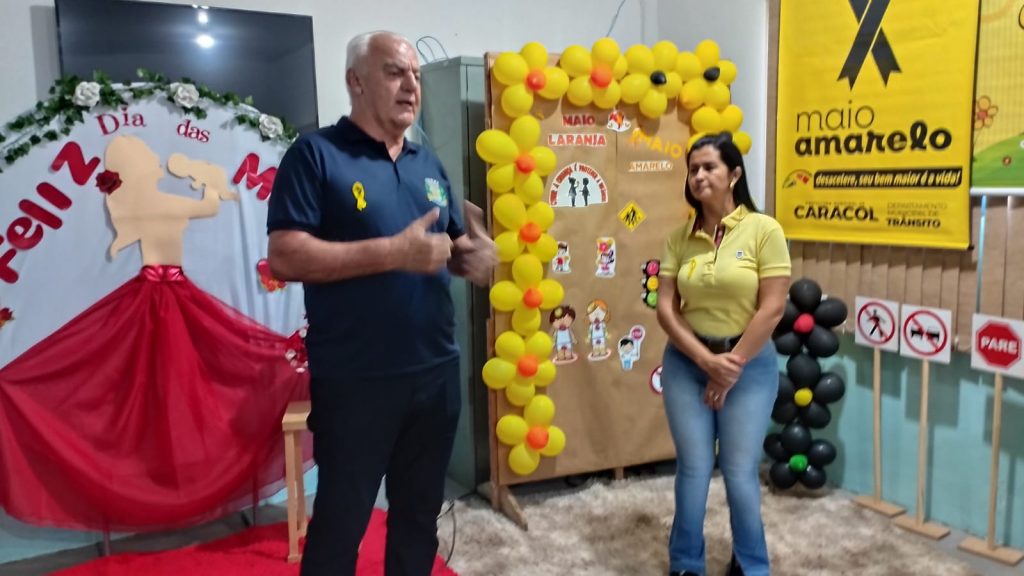 Campanha “Maio Amarelo & Maio Laranja” mobiliza equipes em Caracol com foco na conscientização e proteção à vida Campanha “Maio Amarelo & Maio Laranja” mobiliza equipes em Caracol com foco na conscientização e proteção à vida