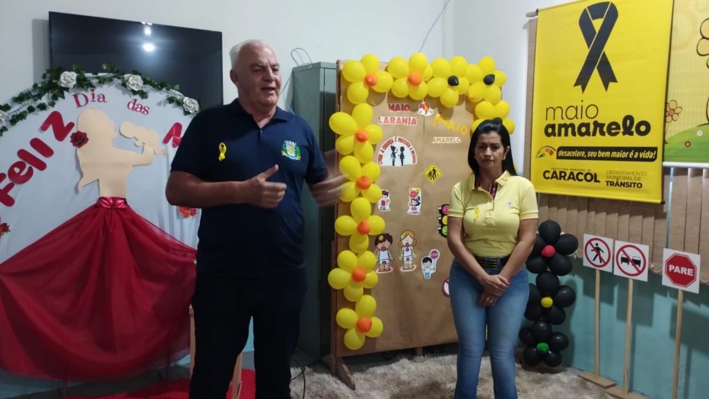 Campanha “Maio Amarelo & Maio Laranja” mobiliza equipes em Caracol com foco na conscientização e proteção à vida Campanha “Maio Amarelo & Maio Laranja” mobiliza equipes em Caracol com foco na conscientização e proteção à vida