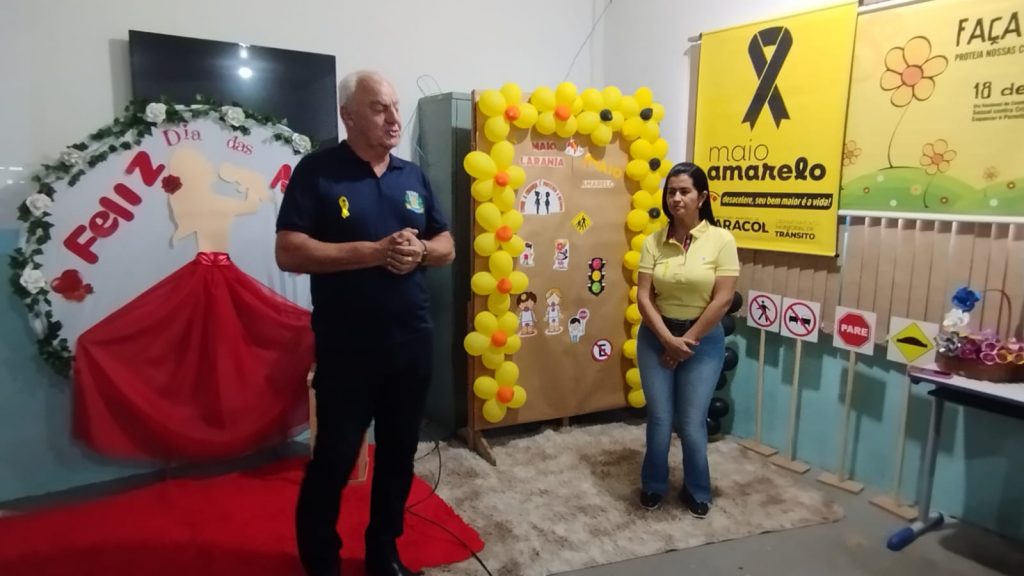 Campanha “Maio Amarelo & Maio Laranja” mobiliza equipes em Caracol com foco na conscientização e proteção à vida Campanha “Maio Amarelo & Maio Laranja” mobiliza equipes em Caracol com foco na conscientização e proteção à vida