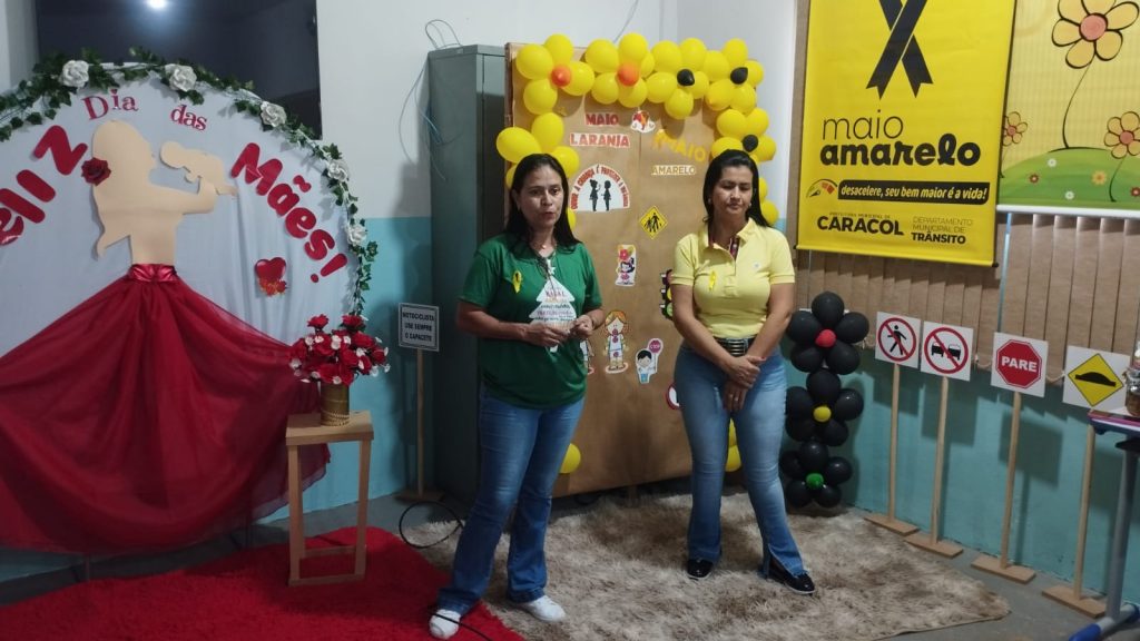 Campanha “Maio Amarelo & Maio Laranja” mobiliza equipes em Caracol com foco na conscientização e proteção à vida Campanha “Maio Amarelo & Maio Laranja” mobiliza equipes em Caracol com foco na conscientização e proteção à vida