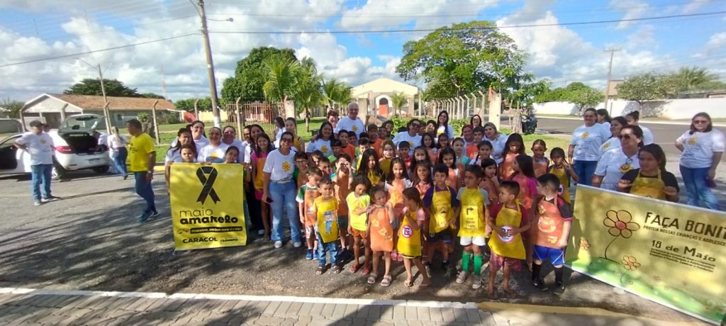 Caracol realiza Blitz Educativa e intensifica ações do Maio Amarelo e Maio Laranja Caracol realiza Blitz Educativa e intensifica ações do Maio Amarelo e Maio Laranja