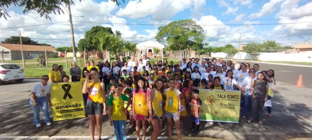 Caracol realiza Blitz Educativa e intensifica ações do Maio Amarelo e Maio Laranja Caracol realiza Blitz Educativa e intensifica ações do Maio Amarelo e Maio Laranja