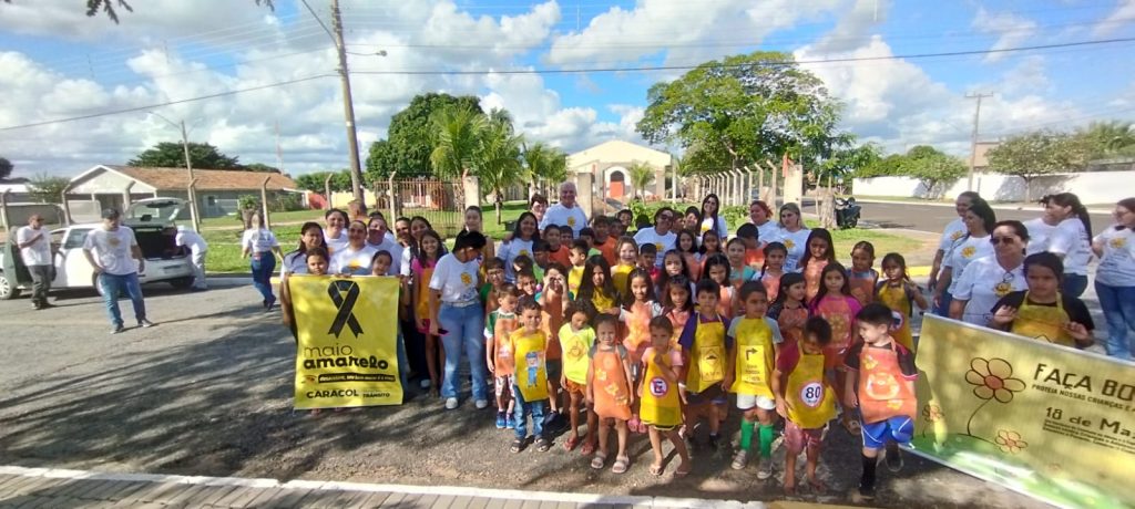 Caracol realiza Blitz Educativa e intensifica ações do Maio Amarelo e Maio Laranja Caracol realiza Blitz Educativa e intensifica ações do Maio Amarelo e Maio Laranja