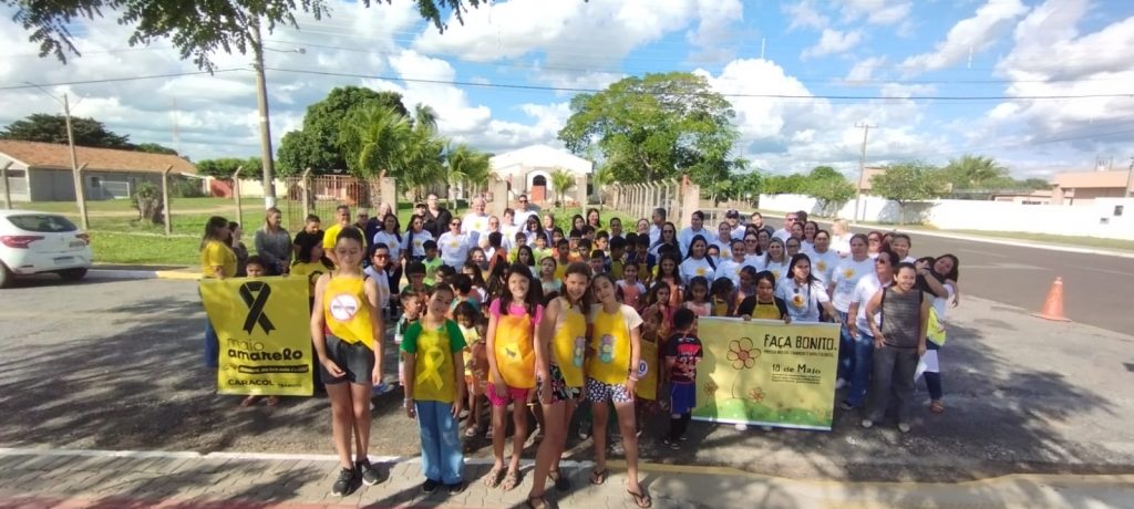 Caracol realiza Blitz Educativa e intensifica ações do Maio Amarelo e Maio Laranja Caracol realiza Blitz Educativa e intensifica ações do Maio Amarelo e Maio Laranja