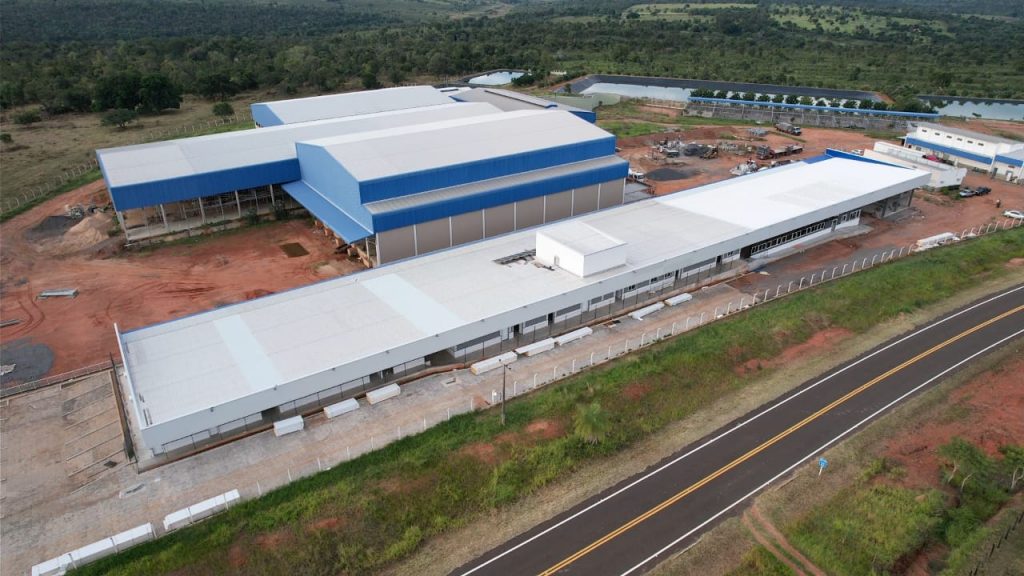 Obras do Frigorfico Caracol entram em nova etapa e se aproximam da concluso