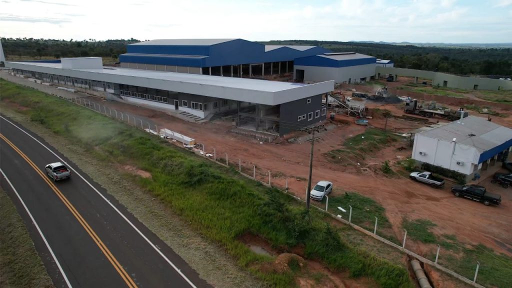 Obras do Frigorfico Caracol entram em nova etapa e se aproximam da concluso