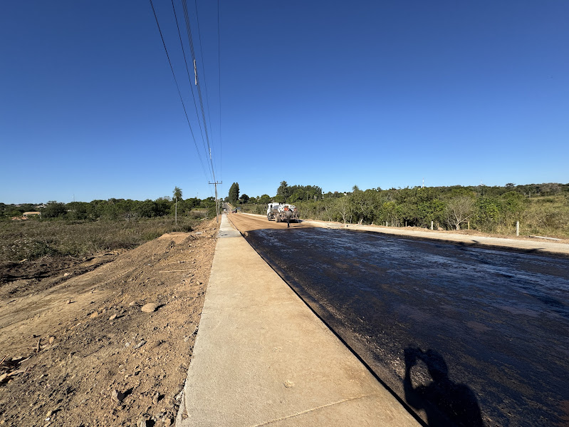 Caracol realiza seu primeiro asfalto rural e inicia um novo ciclo de desenvolvimento