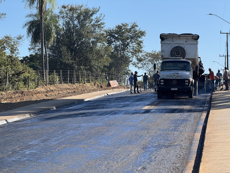 Caracol realiza seu primeiro asfalto rural e inicia um novo ciclo de desenvolvimento