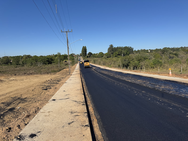 Caracol realiza seu primeiro asfalto rural e inicia um novo ciclo de desenvolvimento
