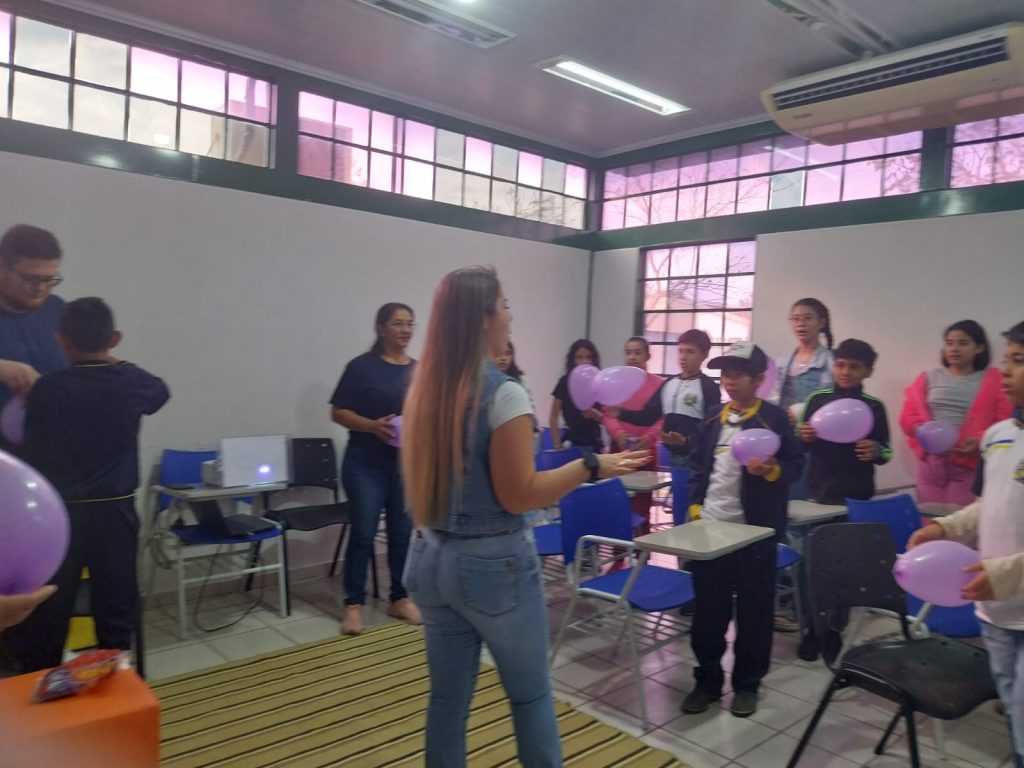 Campanha Agosto Lilás mobiliza crianças e adolescentes em Caracol