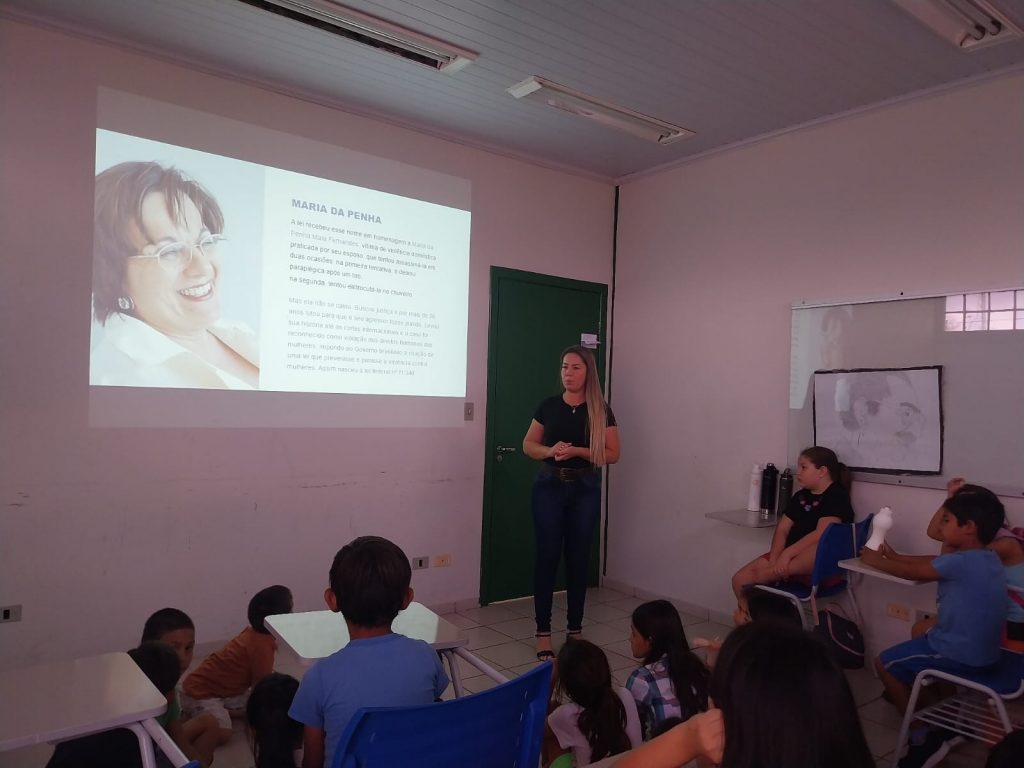 Campanha Agosto Lilás mobiliza crianças e adolescentes em Caracol