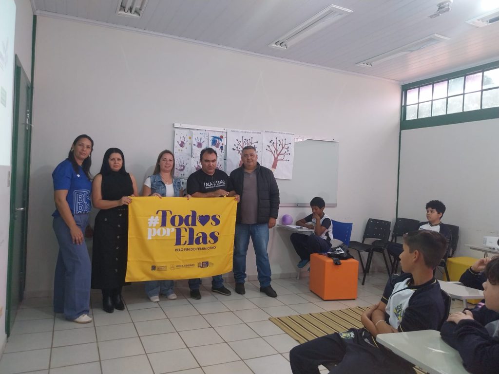 Campanha Agosto Lilás mobiliza crianças e adolescentes em Caracol