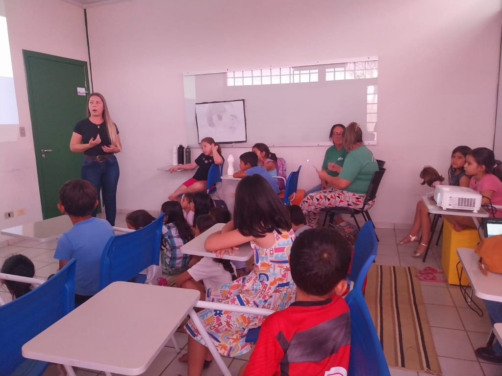 Campanha Agosto Lilás mobiliza crianças e adolescentes em Caracol