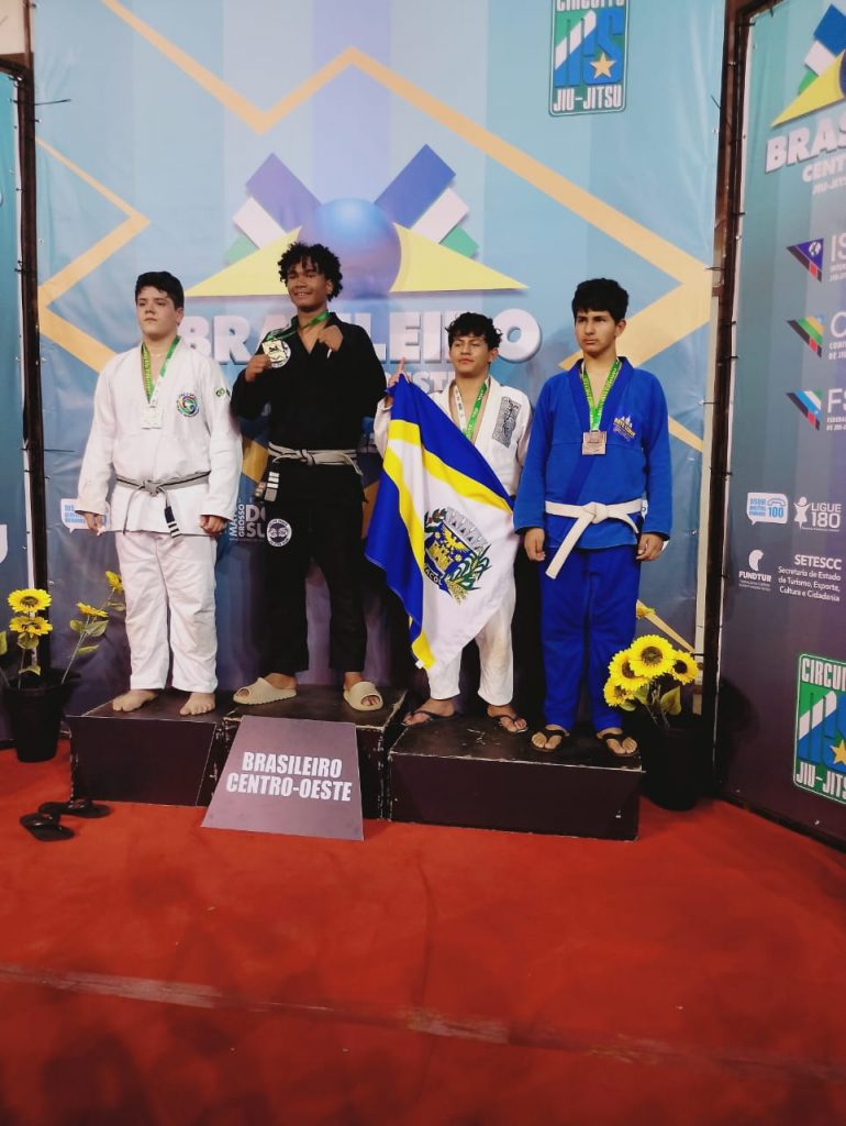 Projeto “ESPORTE +" Escola de Jiu-Jitsu conquista 11 medalhas no Campeonato Brasileiro Centro-Oeste