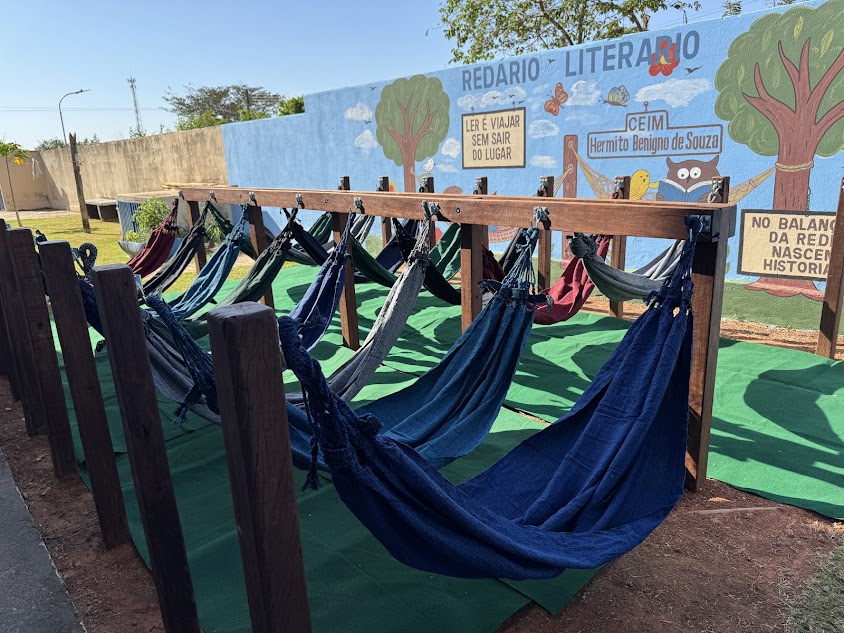 Prefeitura e Sicredi inauguram Redário Literário em Caracol
