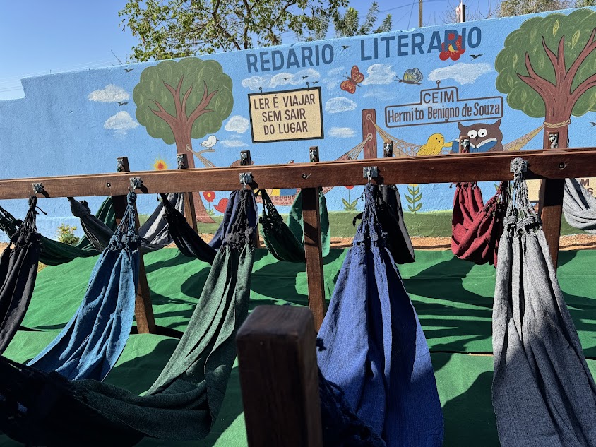 Prefeitura e Sicredi inauguram Redário Literário em Caracol