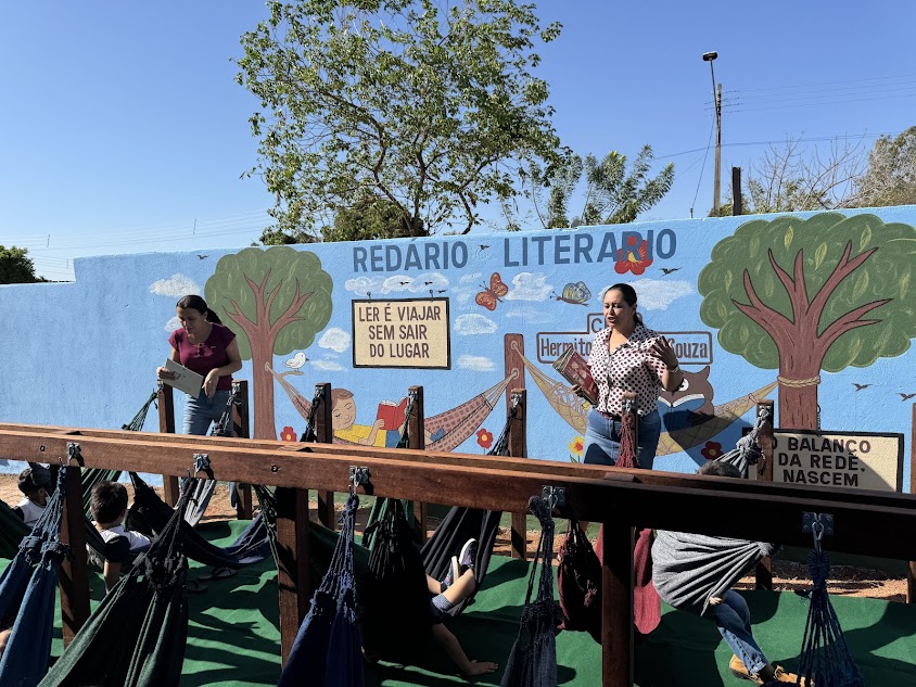 Prefeitura e Sicredi inauguram Redário Literário em Caracol