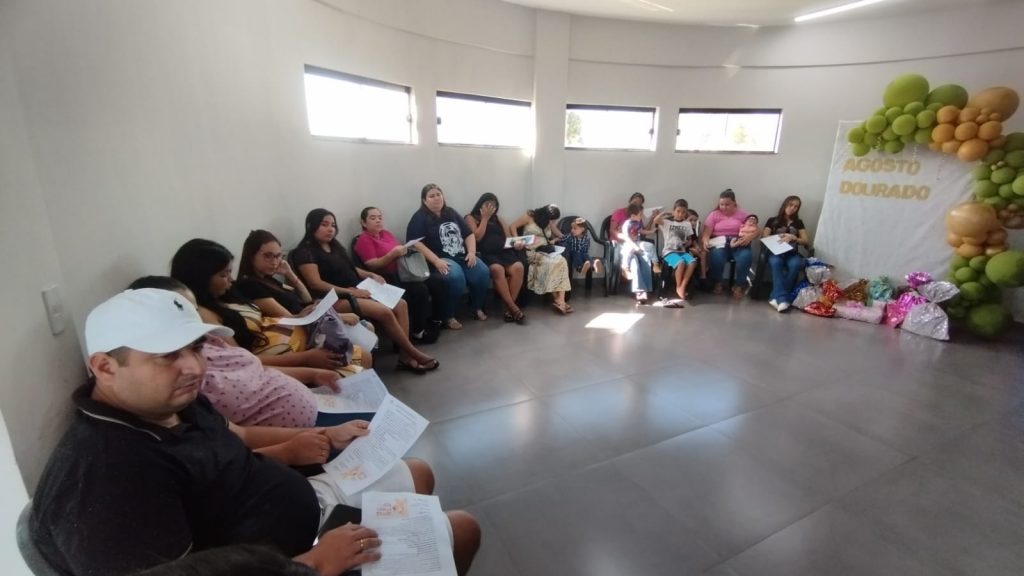 Caracol promove roda de conversa sobre a importância do aleitamento materno no Agosto Dourado