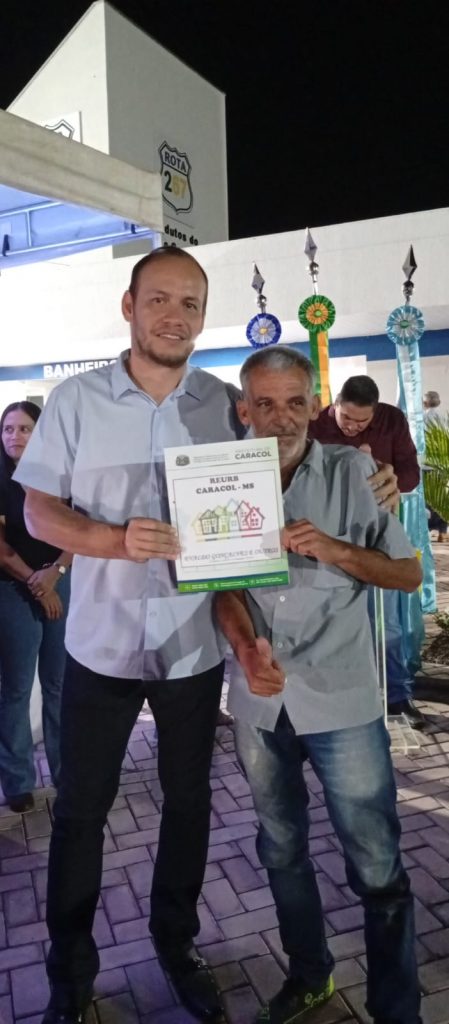 Caracol é destaque estadual em legalização urbana: já são 454 imóveis regularizados, alcançando 71%