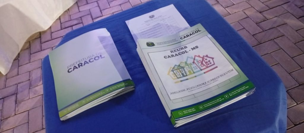 Caracol é destaque estadual em legalização urbana: já são 454 imóveis regularizados, alcançando 71%