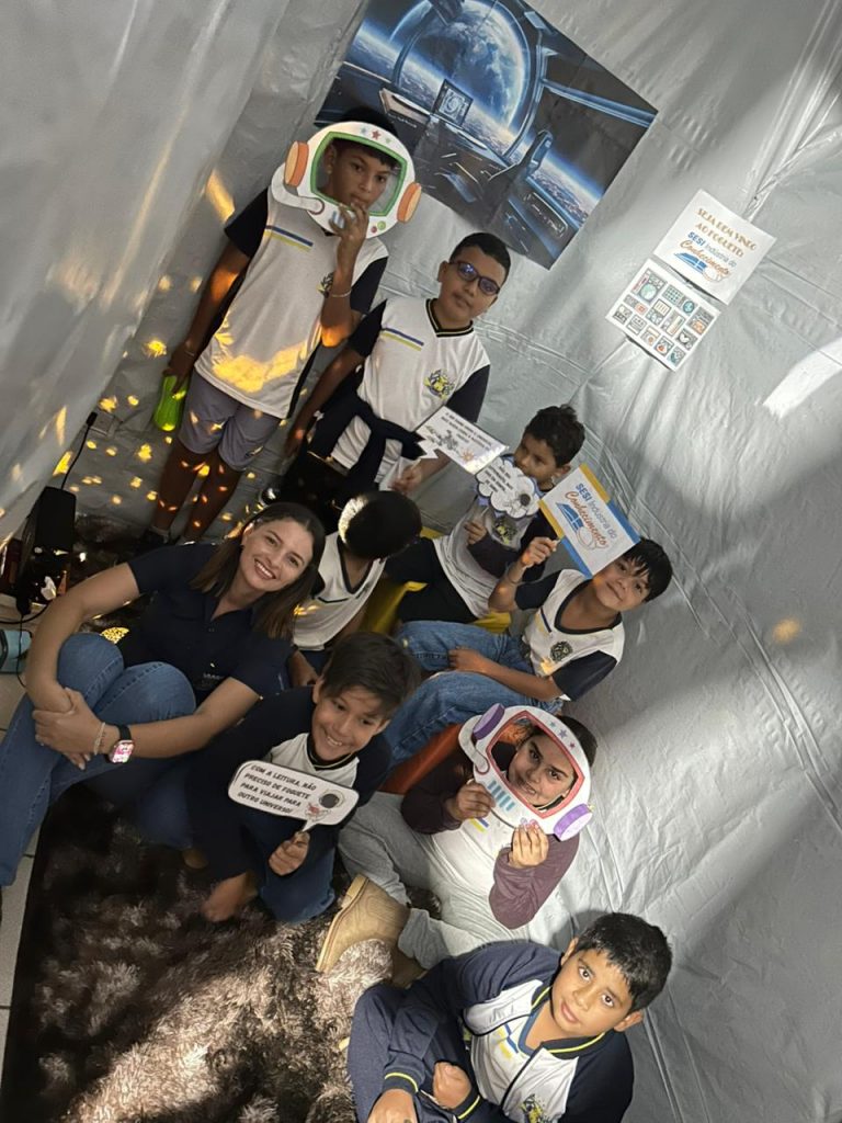 Projeto Planetário SESI encanta estudantes e comunidade em Caracol