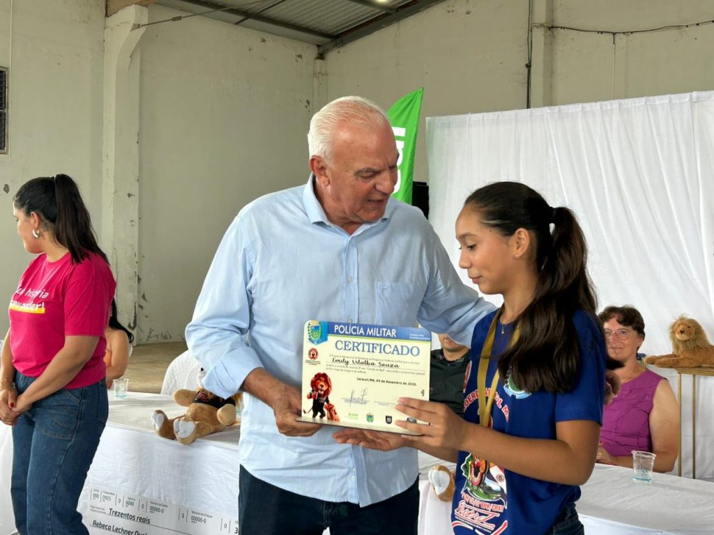 PROERD de Caracol realiza sua tradicional Formatura