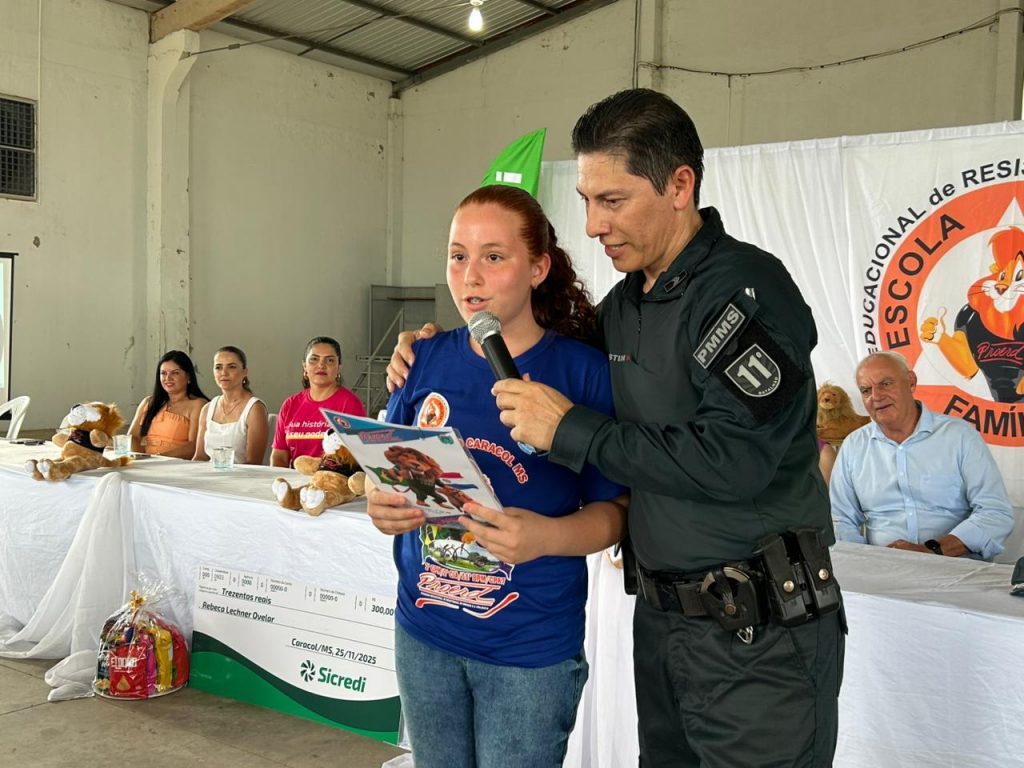 PROERD de Caracol realiza sua tradicional Formatura