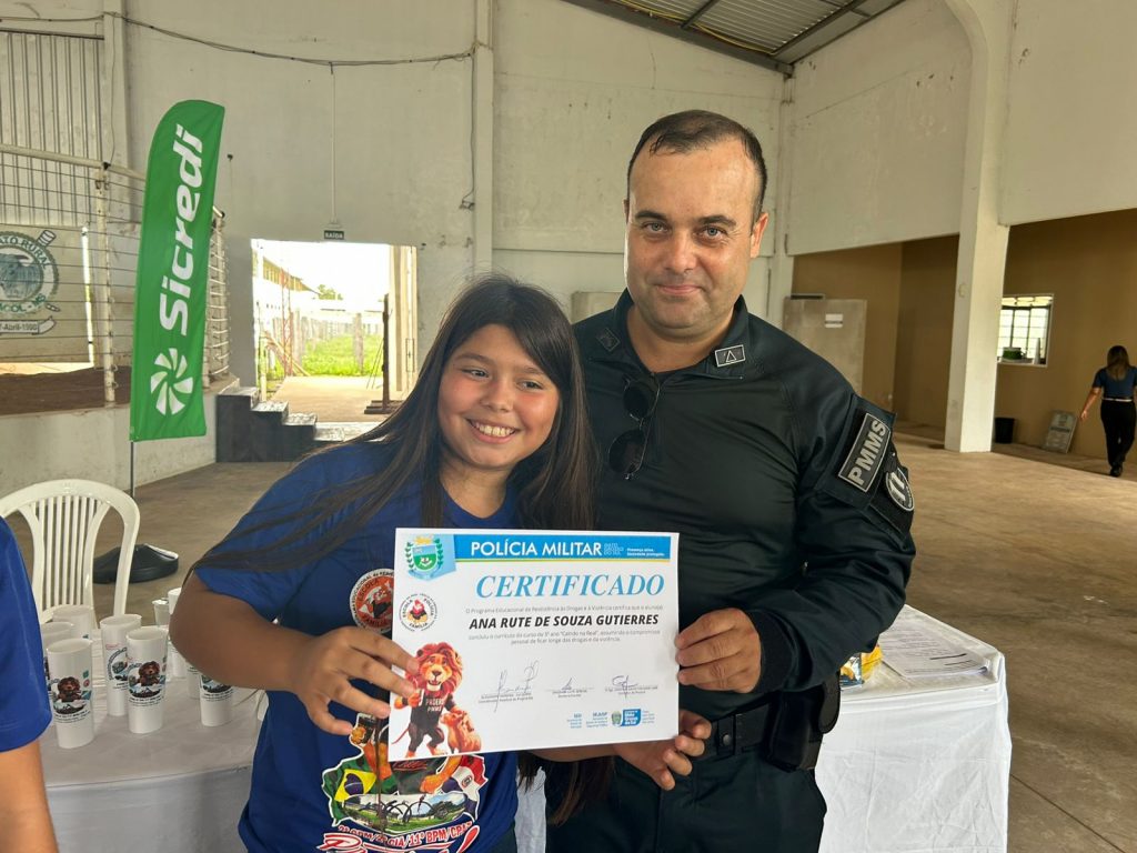 PROERD de Caracol realiza sua tradicional Formatura