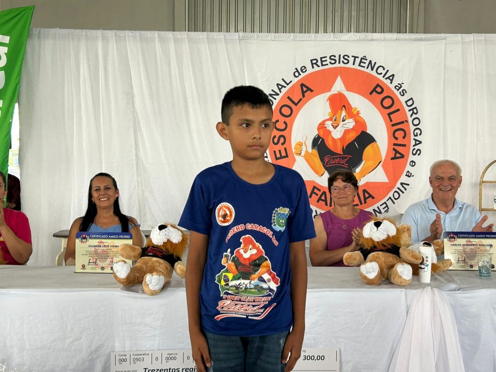 PROERD de Caracol realiza sua tradicional Formatura