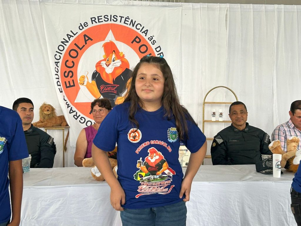 PROERD de Caracol realiza sua tradicional Formatura