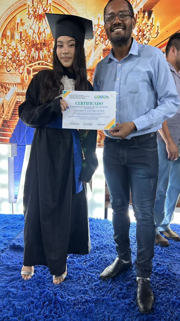Formatura do 9� ano da Escola Jo�o Jos� Leite da Silva marca encerramento de ciclo em Caracol