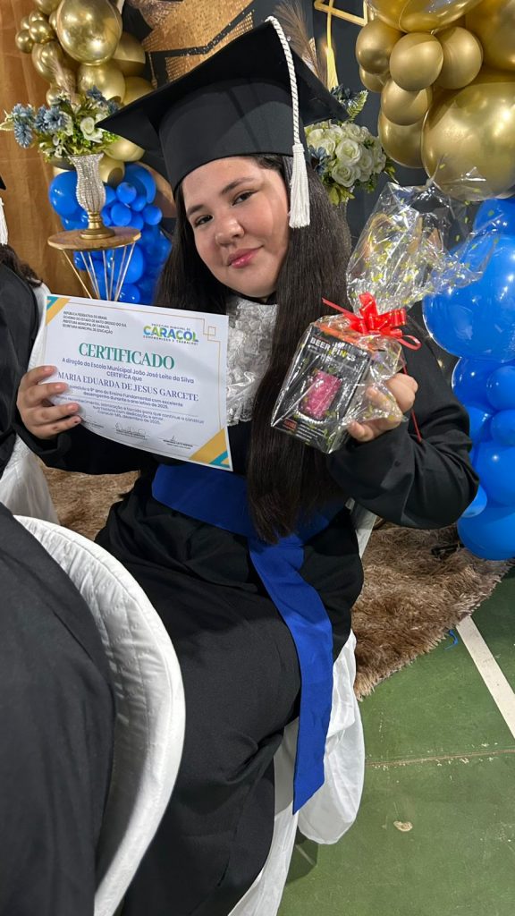 Formatura do 9� ano da Escola Jo�o Jos� Leite da Silva marca encerramento de ciclo em Caracol