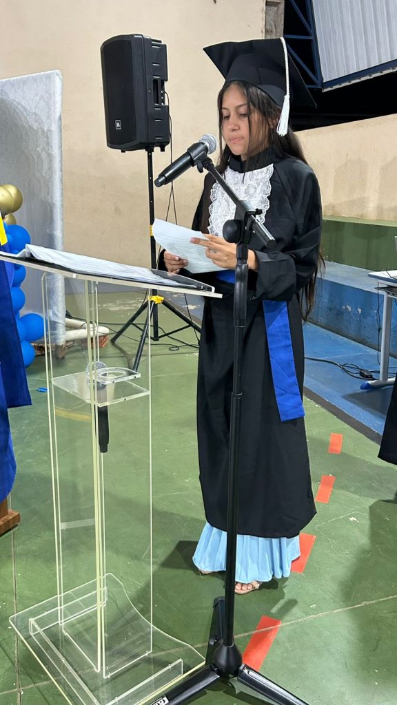 Formatura do 9� ano da Escola Jo�o Jos� Leite da Silva marca encerramento de ciclo em Caracol