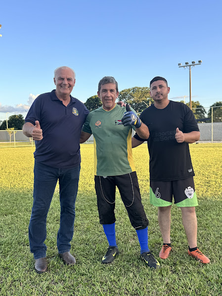 Prefeito Neco Pagliosa acompanha início dos preparativos do time de Caracol para a Copa Assomasul 2026