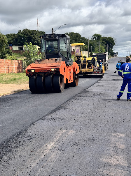 Caracol recebe novos recursos do senador Nelsinho Trad para recapeamento de ruas
