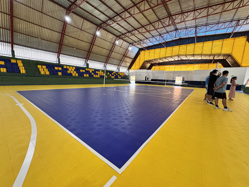 Reforma do Ginásio 1º de Maio é concluída e Prefeitura agradece deputado Beto Pereira