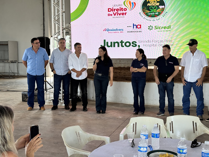 Evento marca preparativos para o Leilão Agro pelo Amor em apoio ao Hospital do Amor de Dourados Evento marca preparativos para o Leilão Agro pelo Amor em apoio ao Hospital do Amor de Dourados