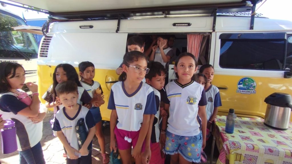 Caravana Motorhome Bioceânica é sucesso de interação e socialização em Caracol