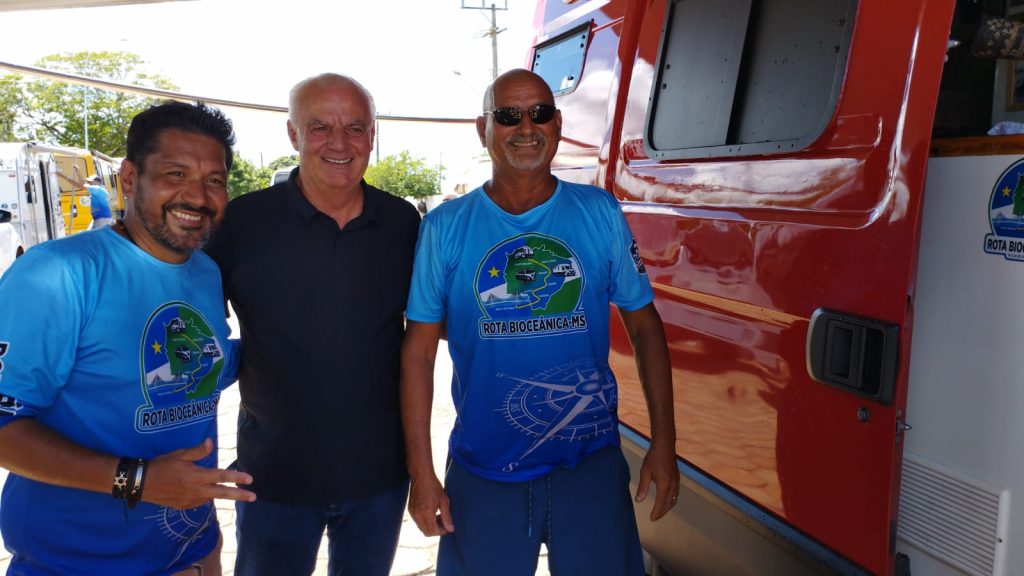 Caravana Motorhome Bioceânica é sucesso de interação e socialização em Caracol